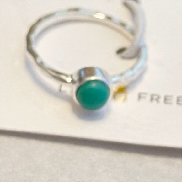 Pura Vida Ring 925 Silver Turquoise Boho Ring Size 7 - Picture 15 of 15